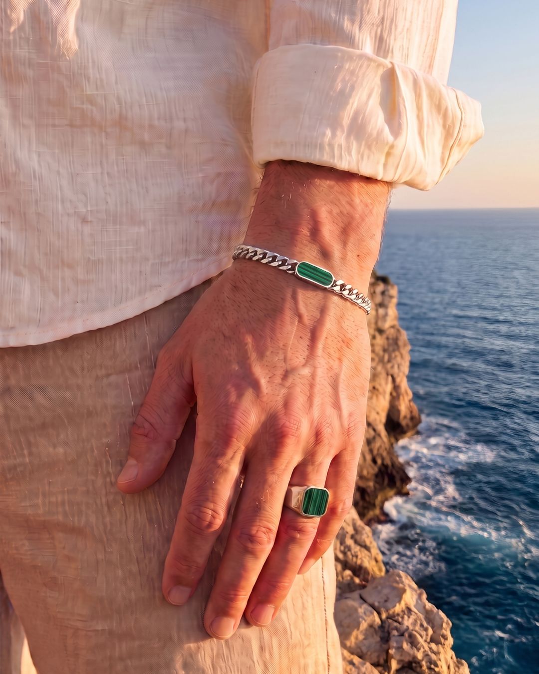 Verde Bracelet | Malachite Green