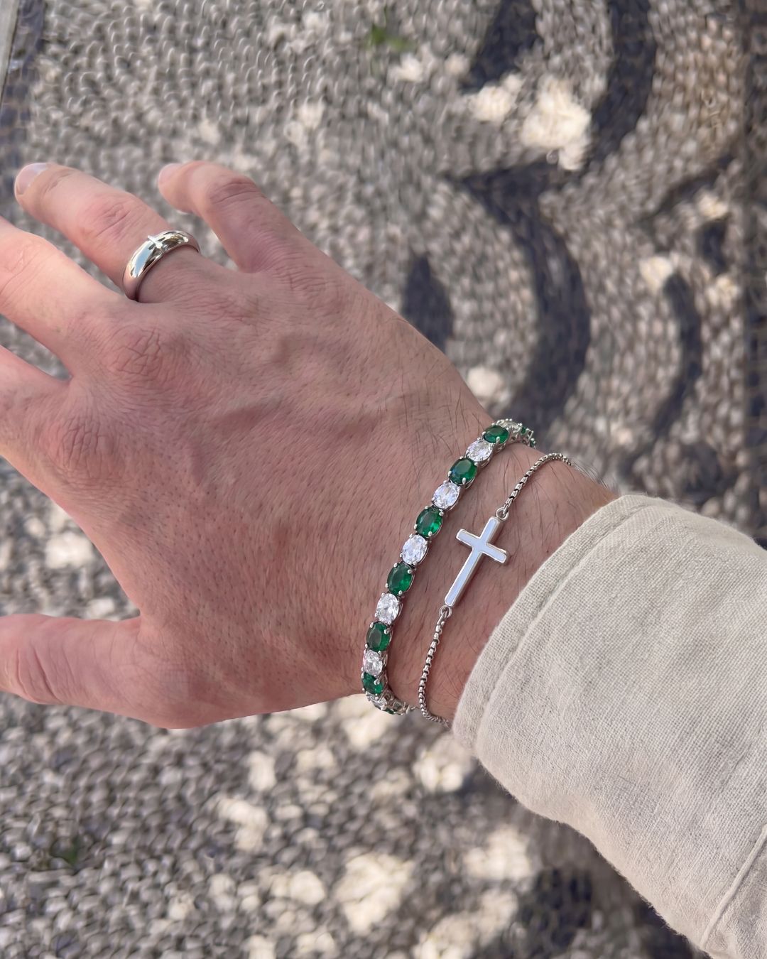 Zafiro Bracelet | Emerald Green