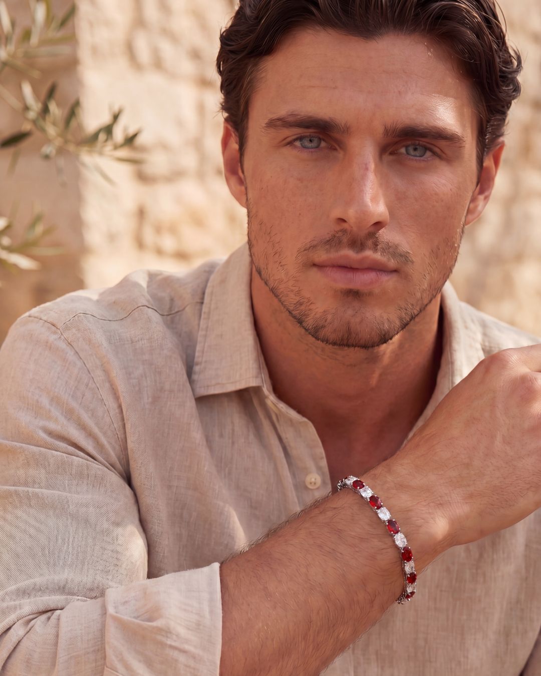 Zafiro Bracelet | Ruby Red
