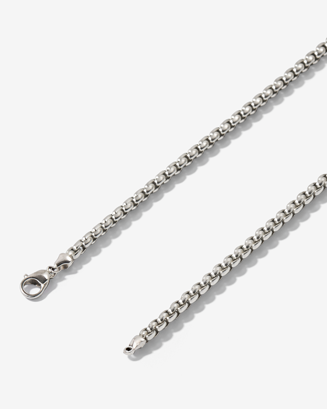 Côte Box Necklace | Silver