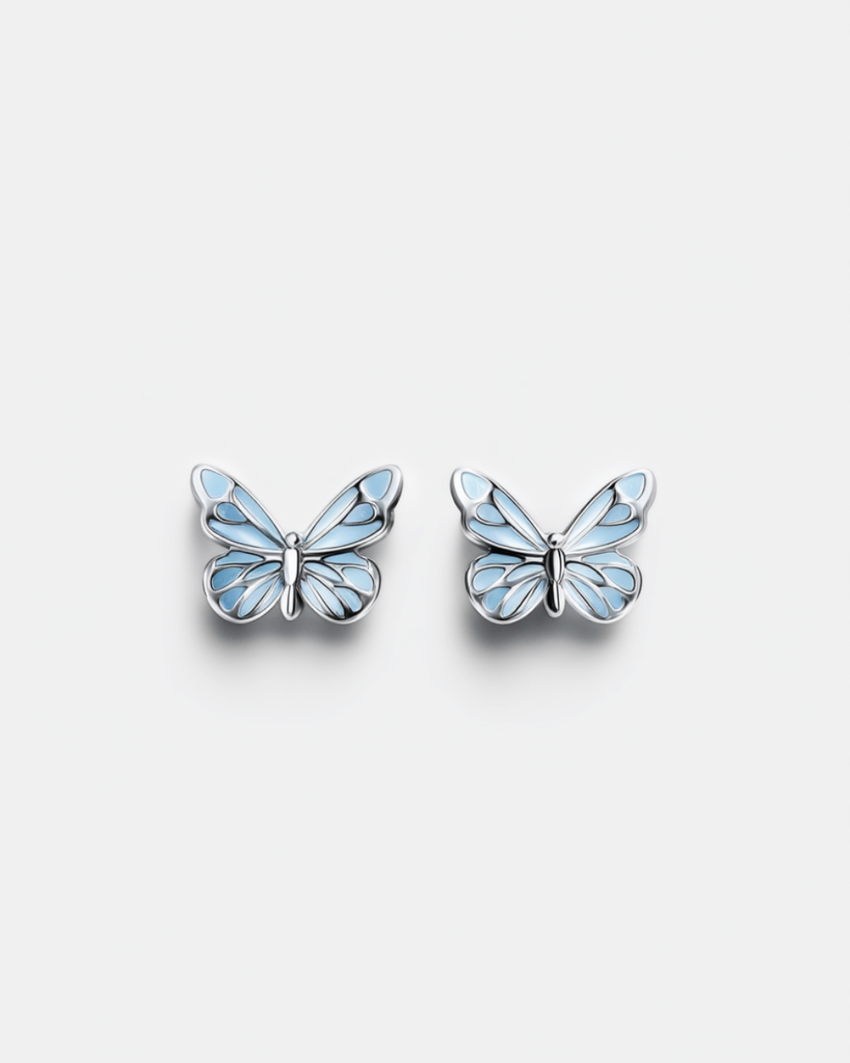 Butterfly Earrings I 925 Silver