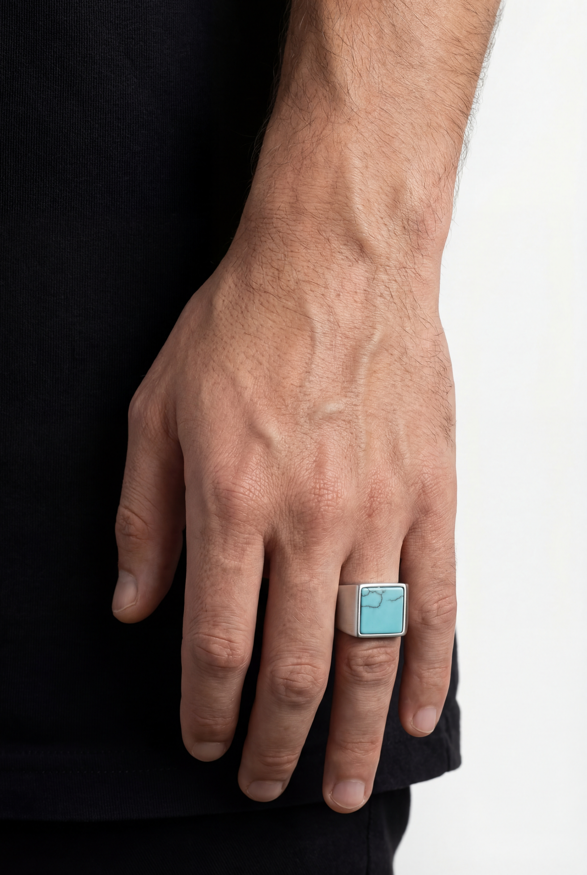 Calanque Stone Ring | Turquoise