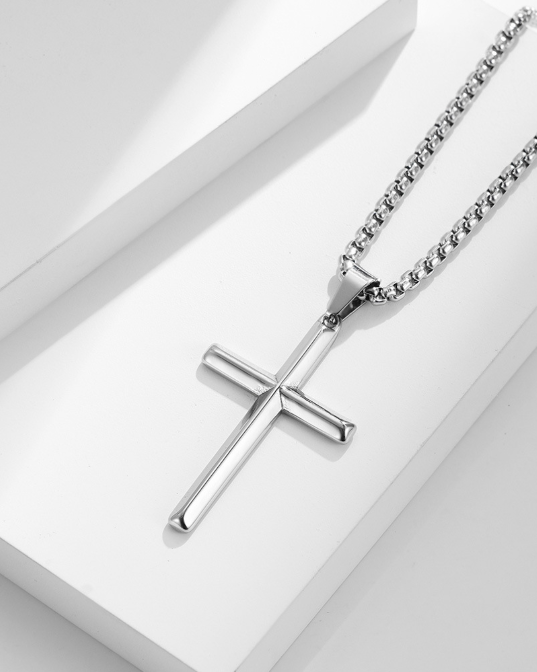 Christian Cross Necklace | Stainless steel