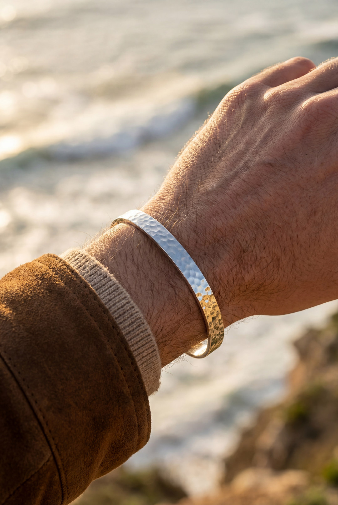 Costa Bruta Bracelet | Polished Steel