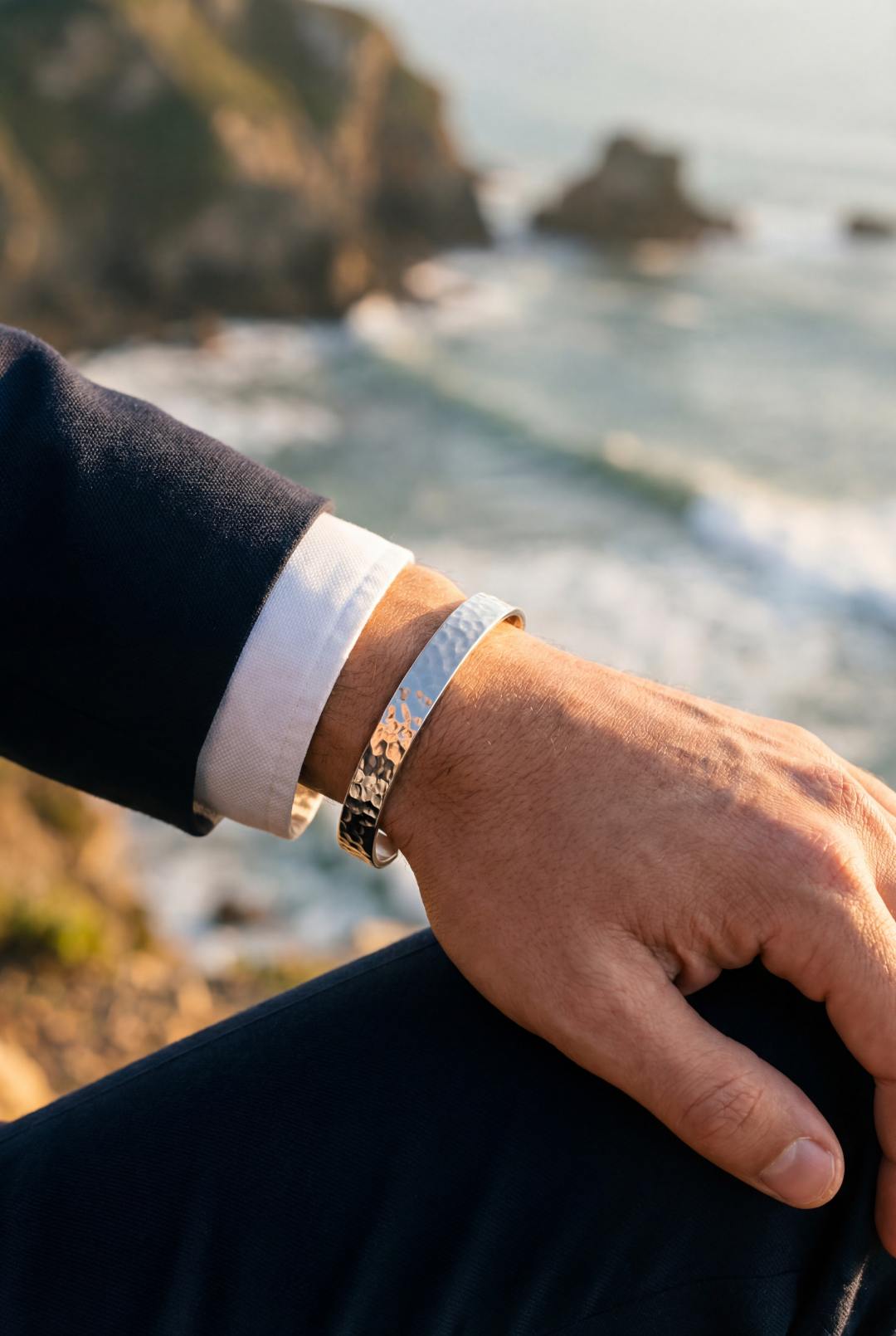 Costa Bruta Bracelet | Polished Steel