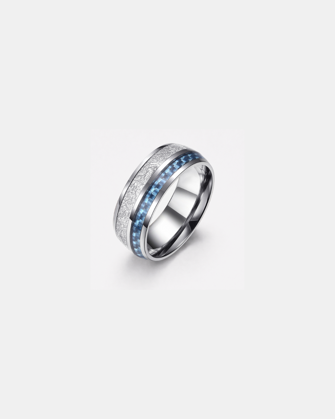 Duo Marée Ring | Blue Carbon
