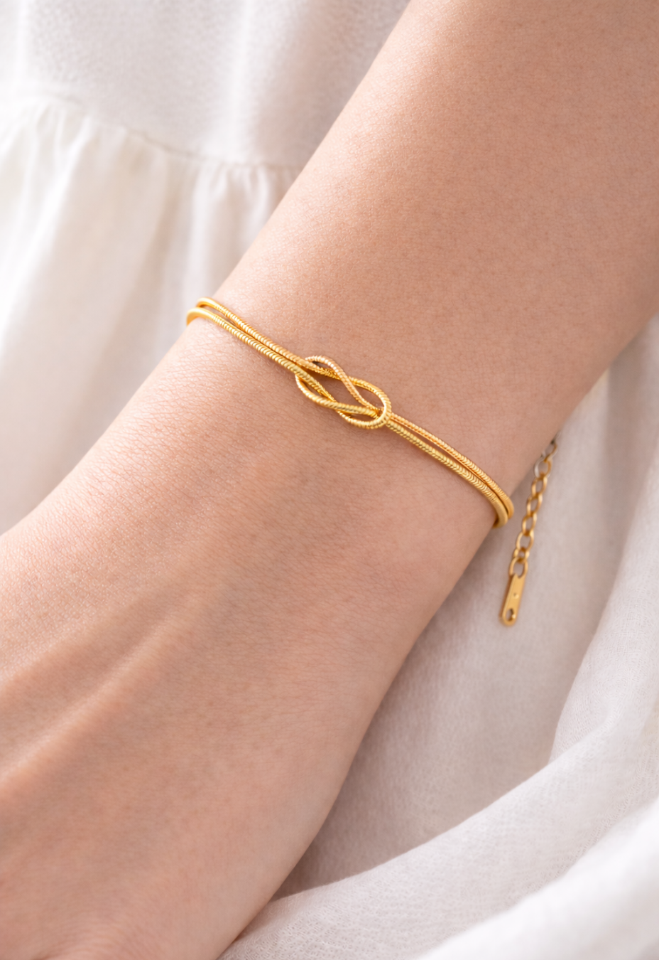 Infinity Bracelet | Platinum