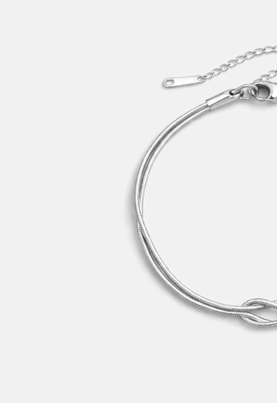 Infinity Bracelet | Platinum