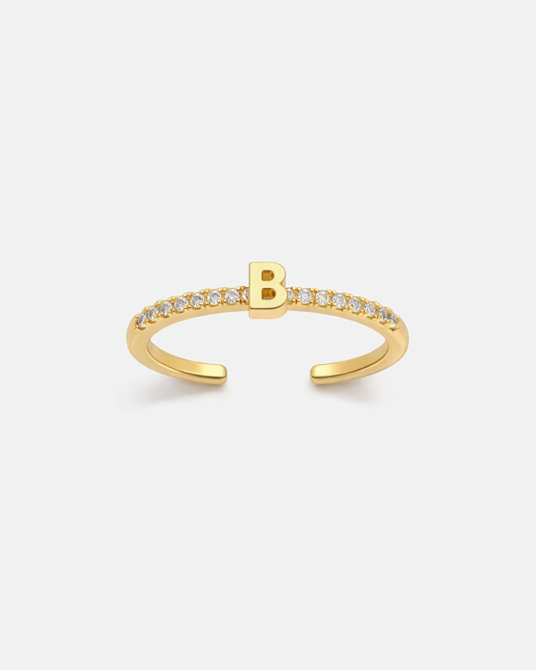 Initial Ring | Gold