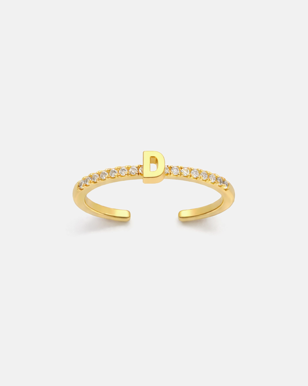 Initial Ring | Gold