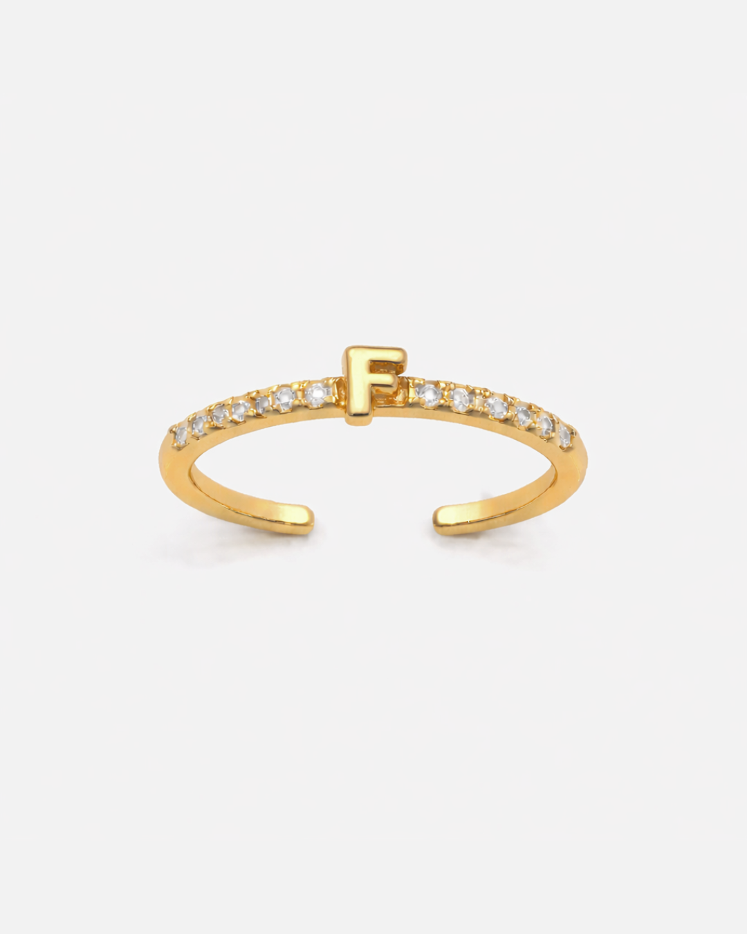 Initial Ring | Gold