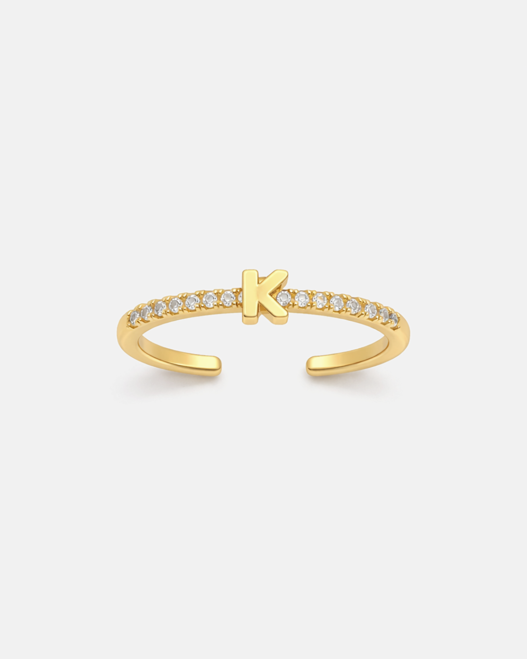 Initial Ring | Gold