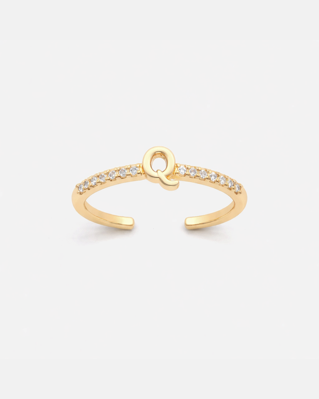 Initial Ring | Gold