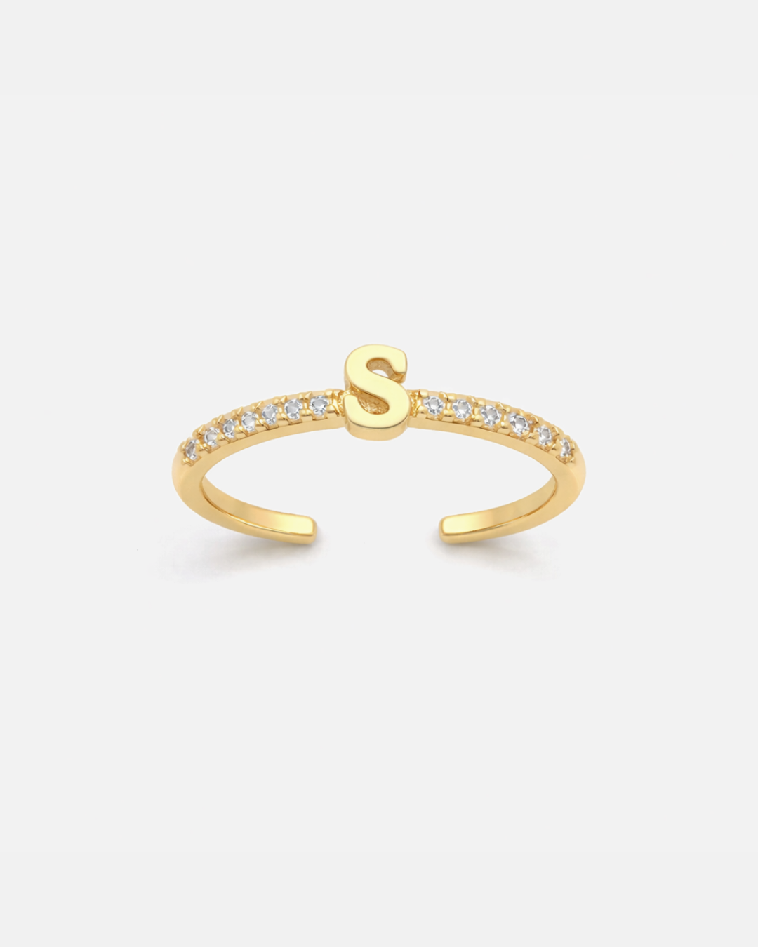 Initial Ring | Gold