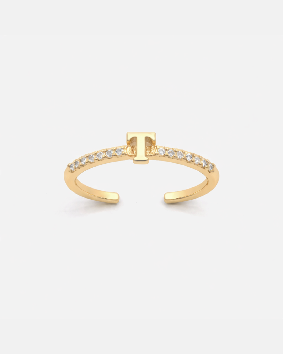 Initial Ring | Gold