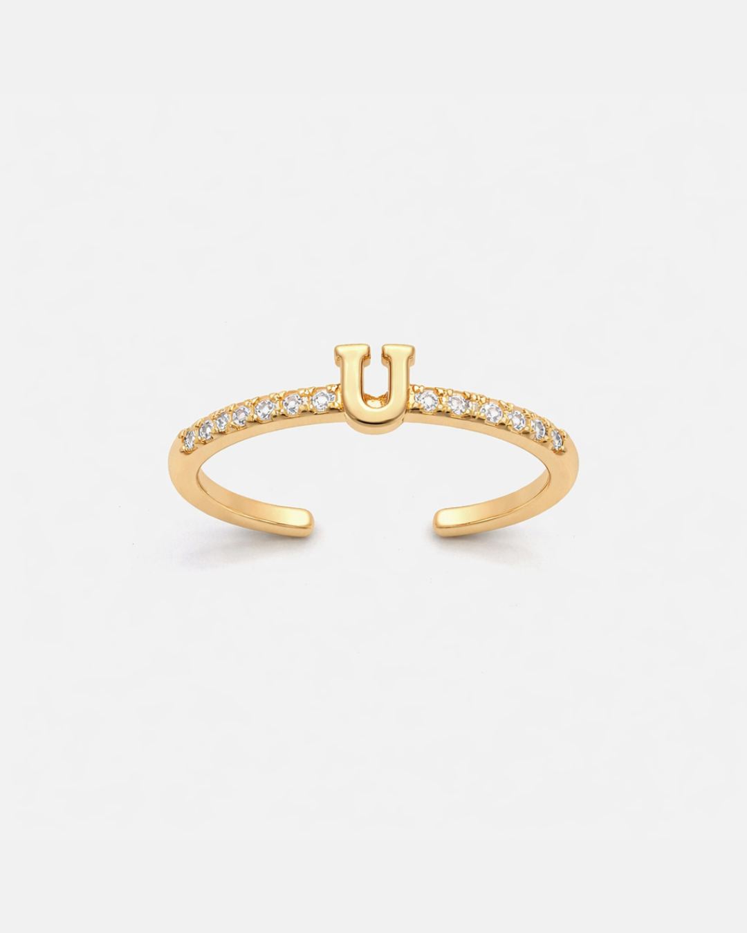 Initial Ring | Gold
