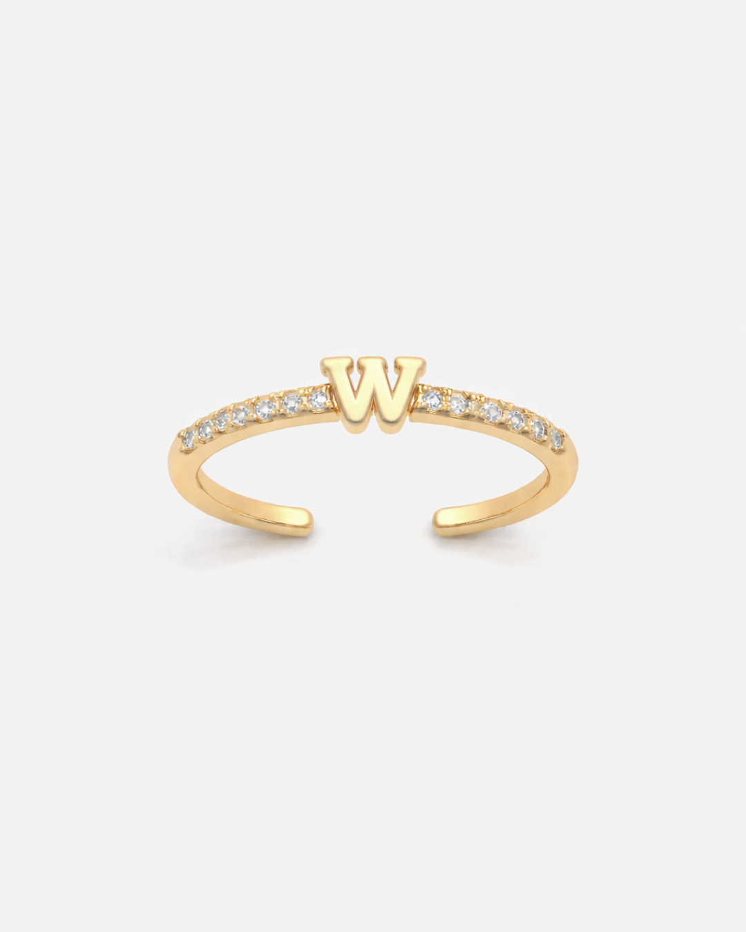 Initial Ring | Gold