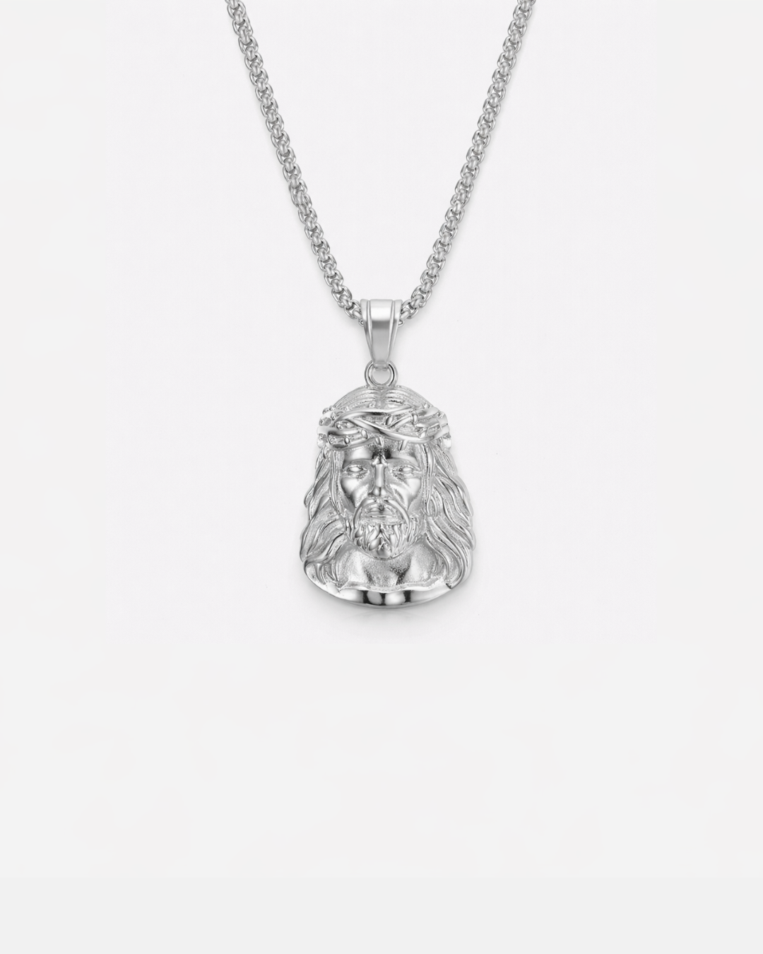 Jesus Piece Necklace | Stainless steel
