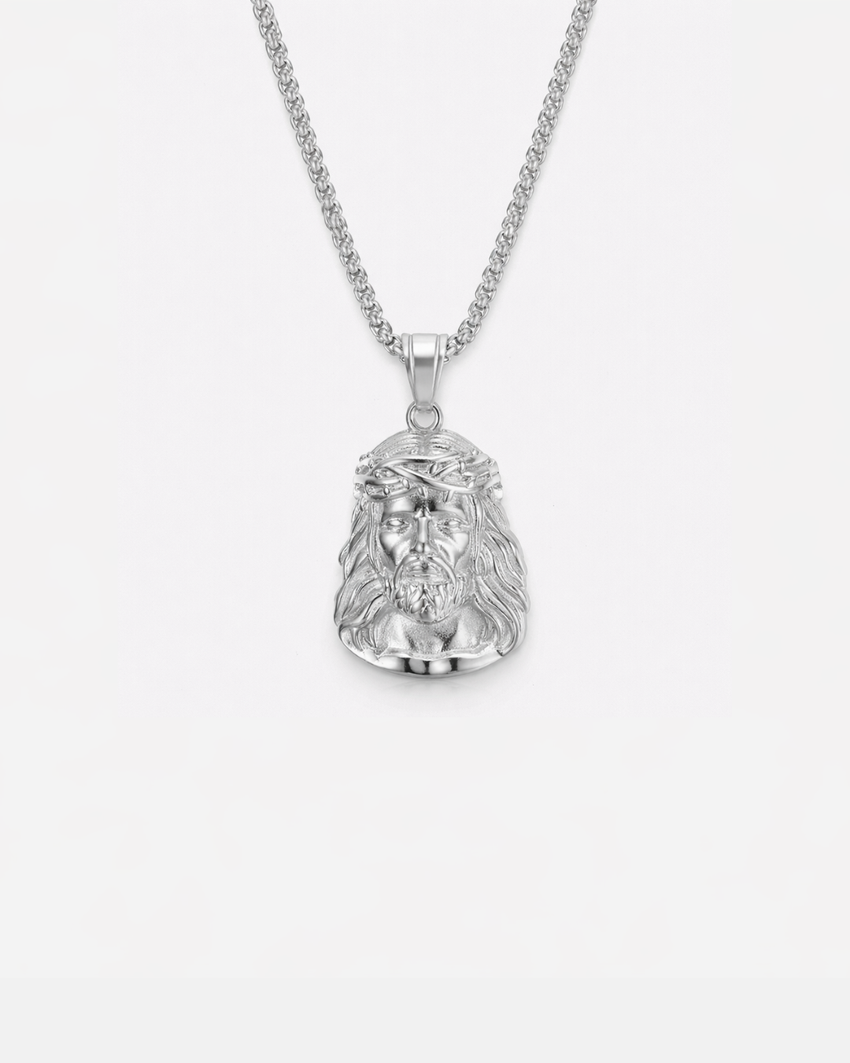 Jesus Piece Necklace | Stainless steel