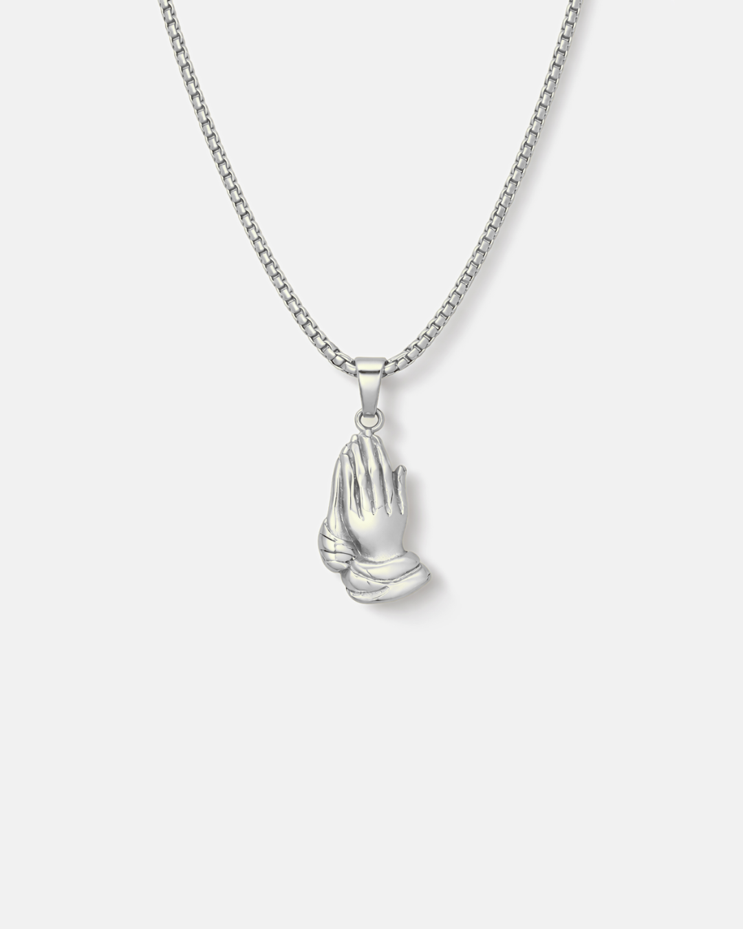 Praying Hands Necklace | Stainless steel