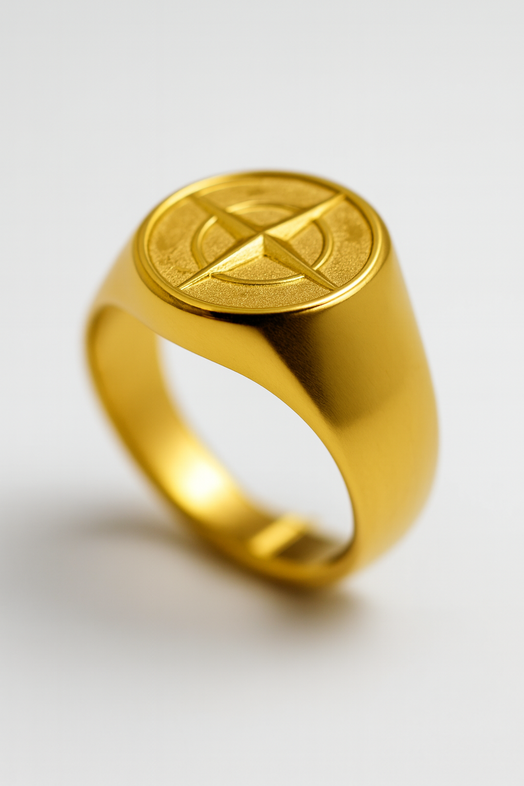 Compass Ring | PVD Gold