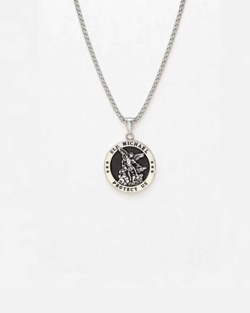 Saint Michael Protection Necklace | Stainless steel