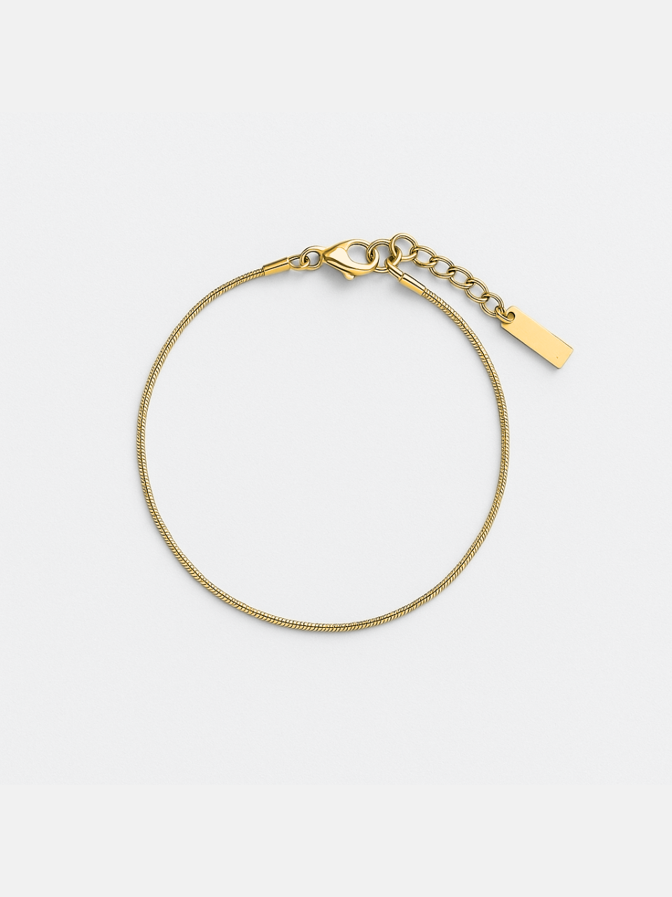 Serpenté Fine Bracelet | 18K Gold