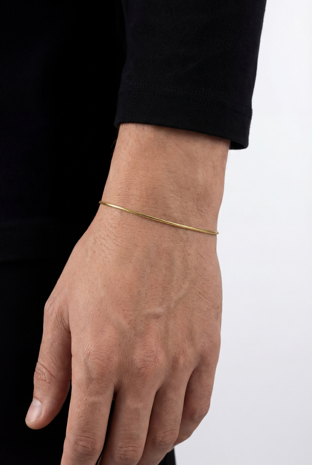Serpenté Fine Bracelet | 18K Gold