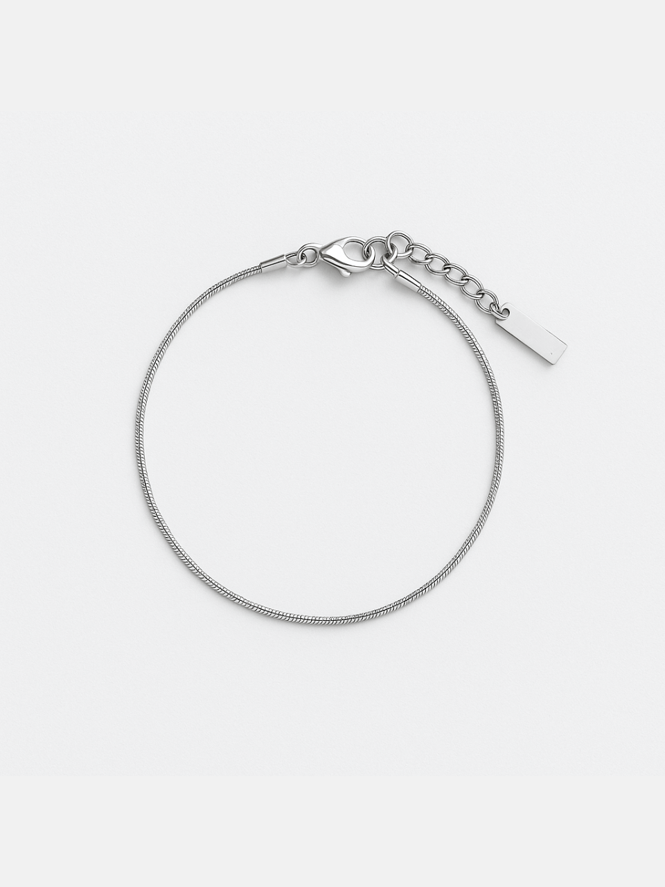 Serpenté Fine Bracelet | Silver