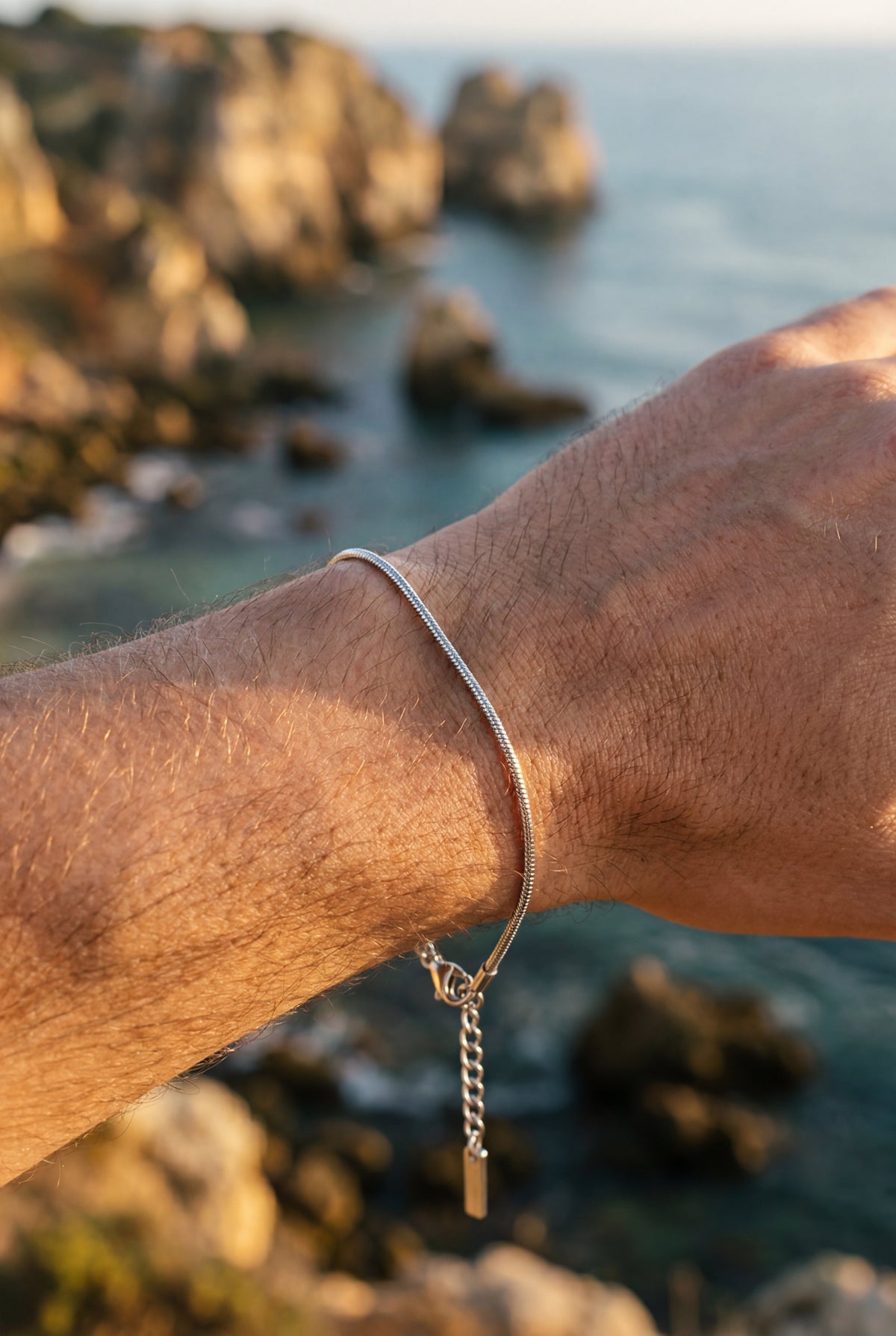 Serpenté Fine Bracelet | Silver