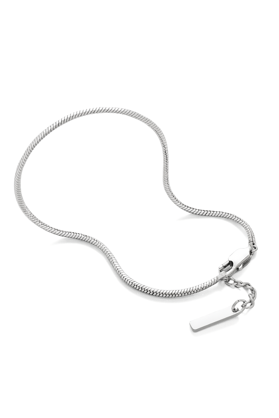 Serpenté Fine Bracelet | Silver