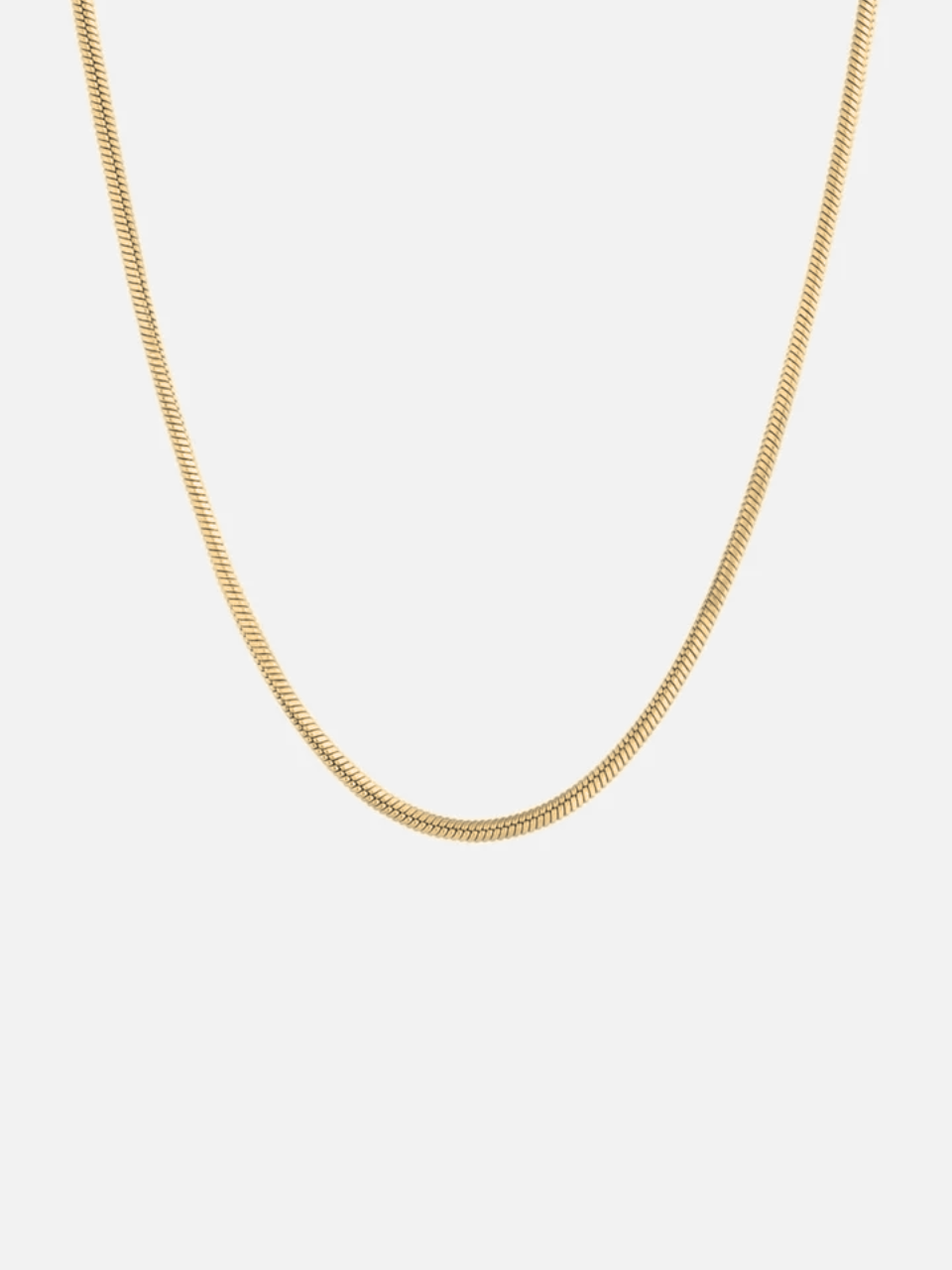 Square Necklace I 18K Gold