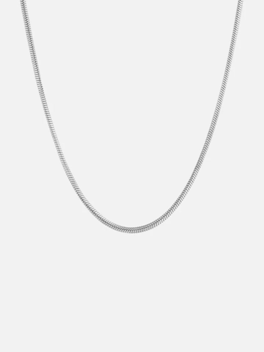 Square Necklace I Platinum