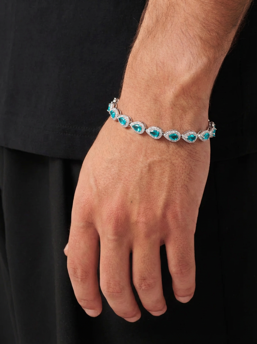 Teardrop Bracelet | Turquoise