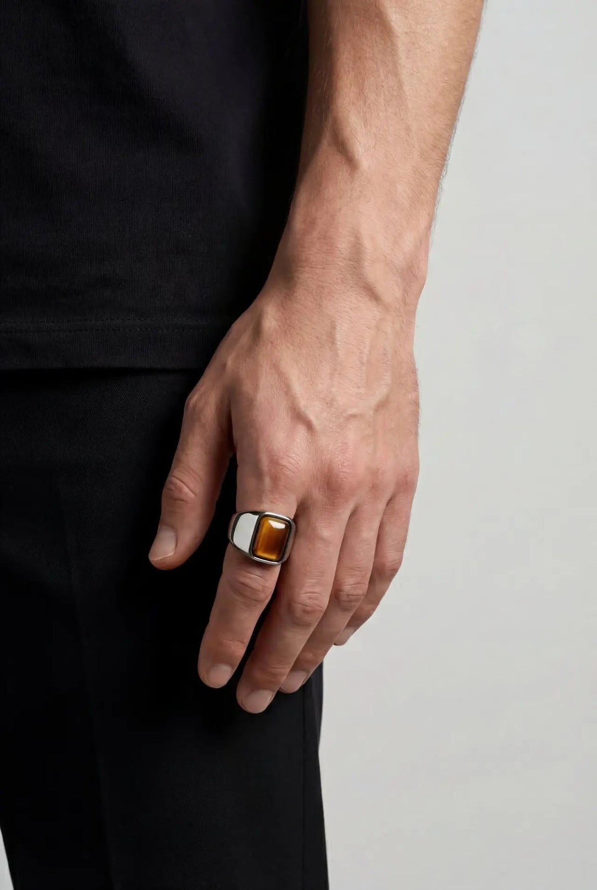 Terra Signet Ring | Tiger’s Eye