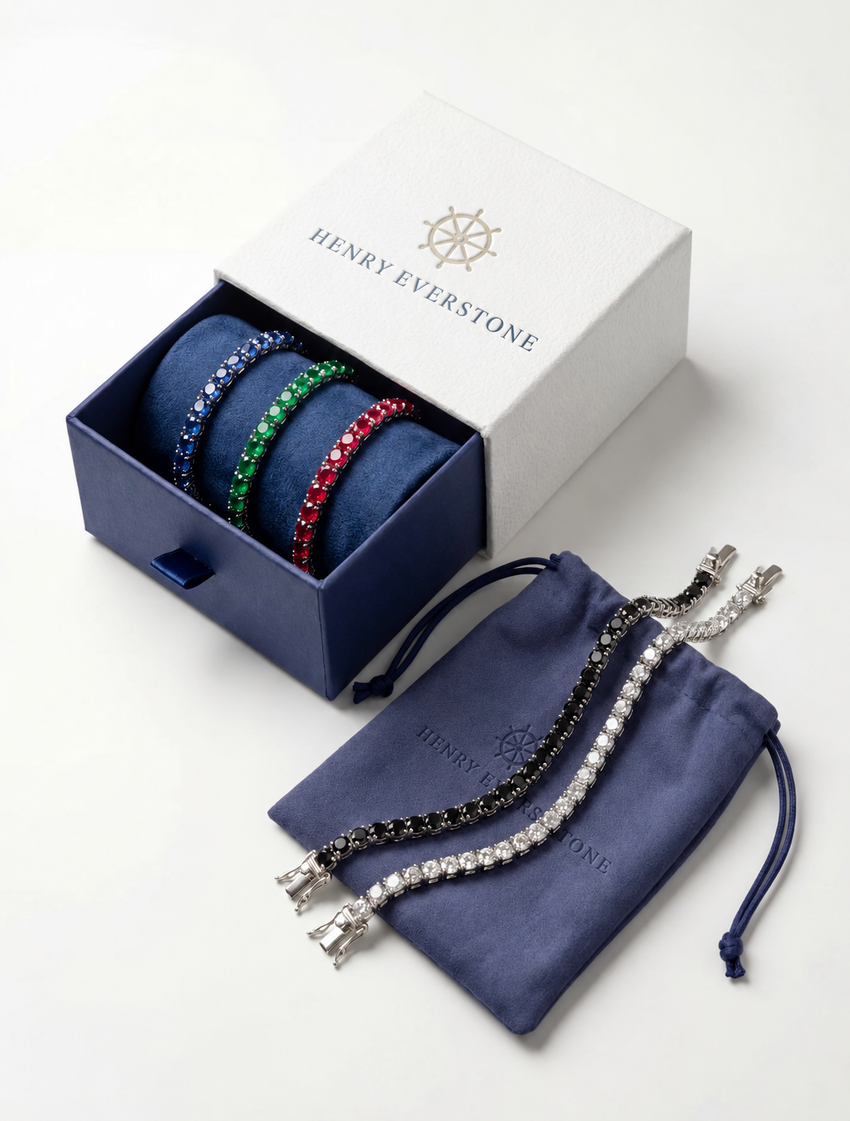 The Spring Edit Tennis Bracelet Set