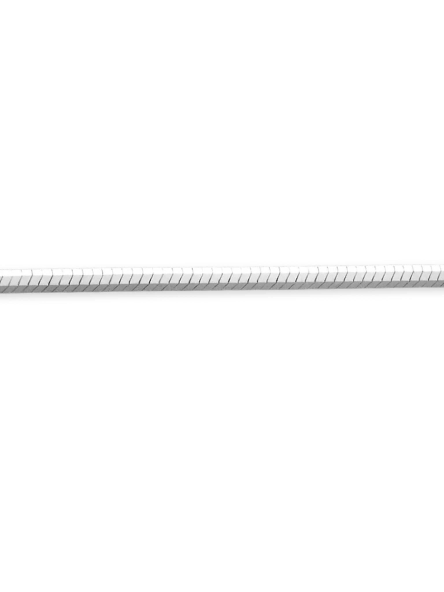 Vento Flat Necklace | Silver
