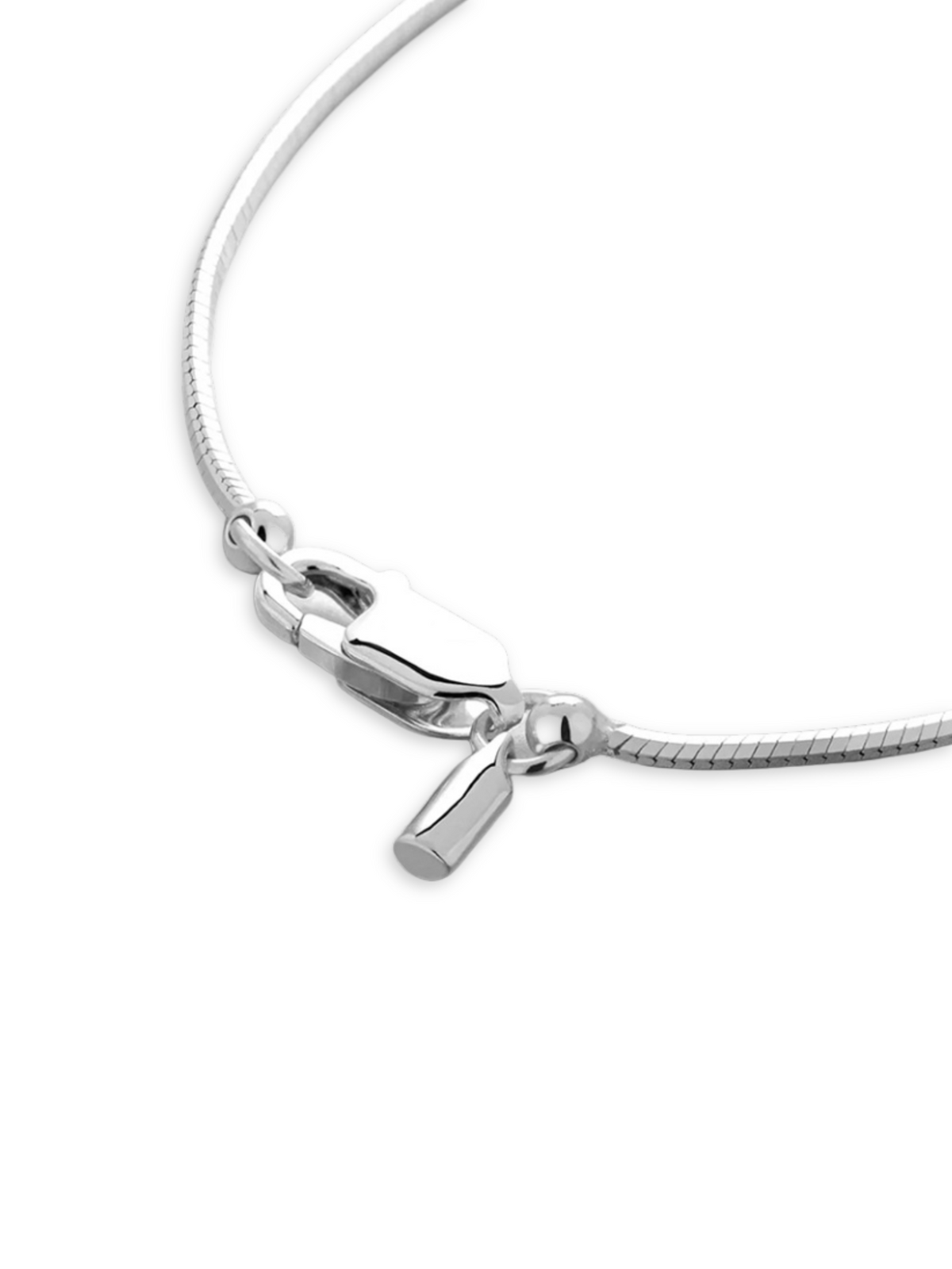 Vento Flat Necklace | Silver