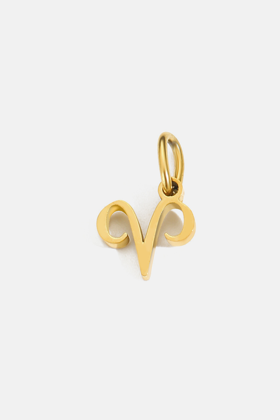 Zodiac Sign Pendant 18K Gold