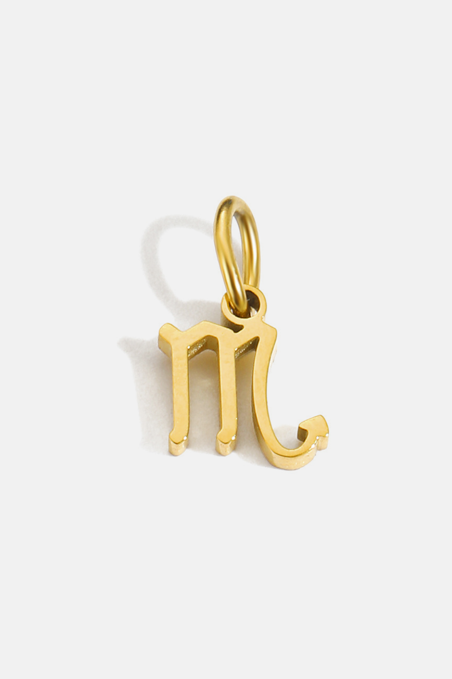 Zodiac Sign Pendant 18K Gold
