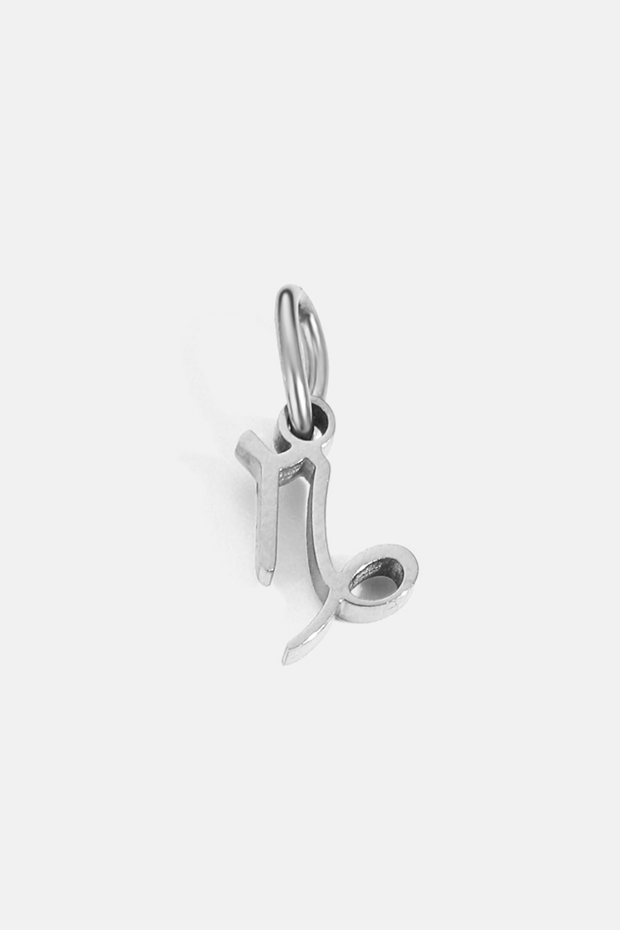 Zodiac Sign Pendant Silver