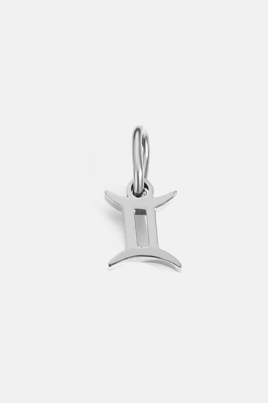 Zodiac Sign Pendant Silver