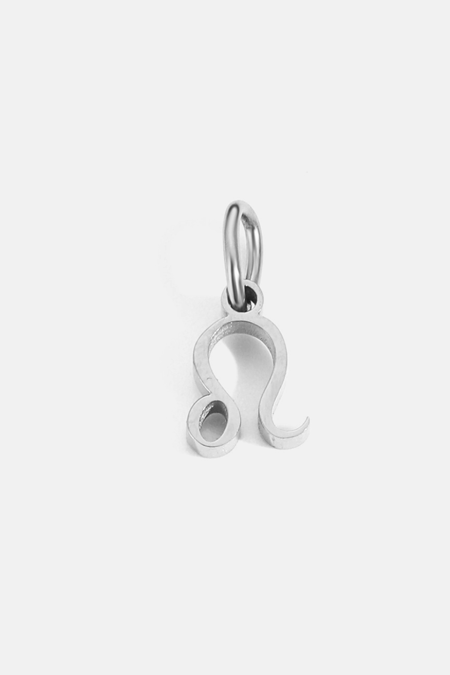 Zodiac Sign Pendant Silver