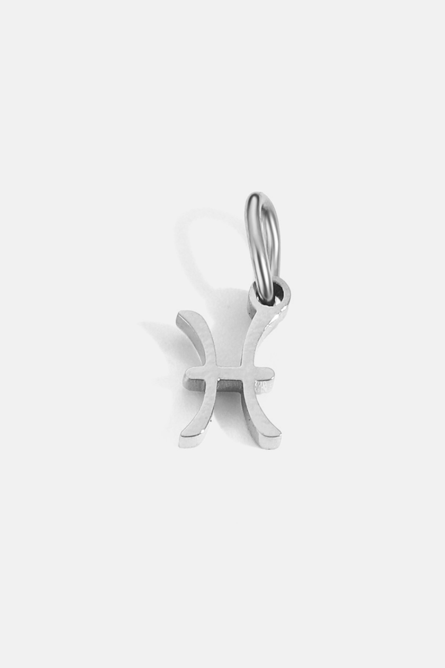 Zodiac Sign Pendant Silver